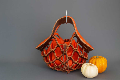 Die Zest Bag Braun und Orange