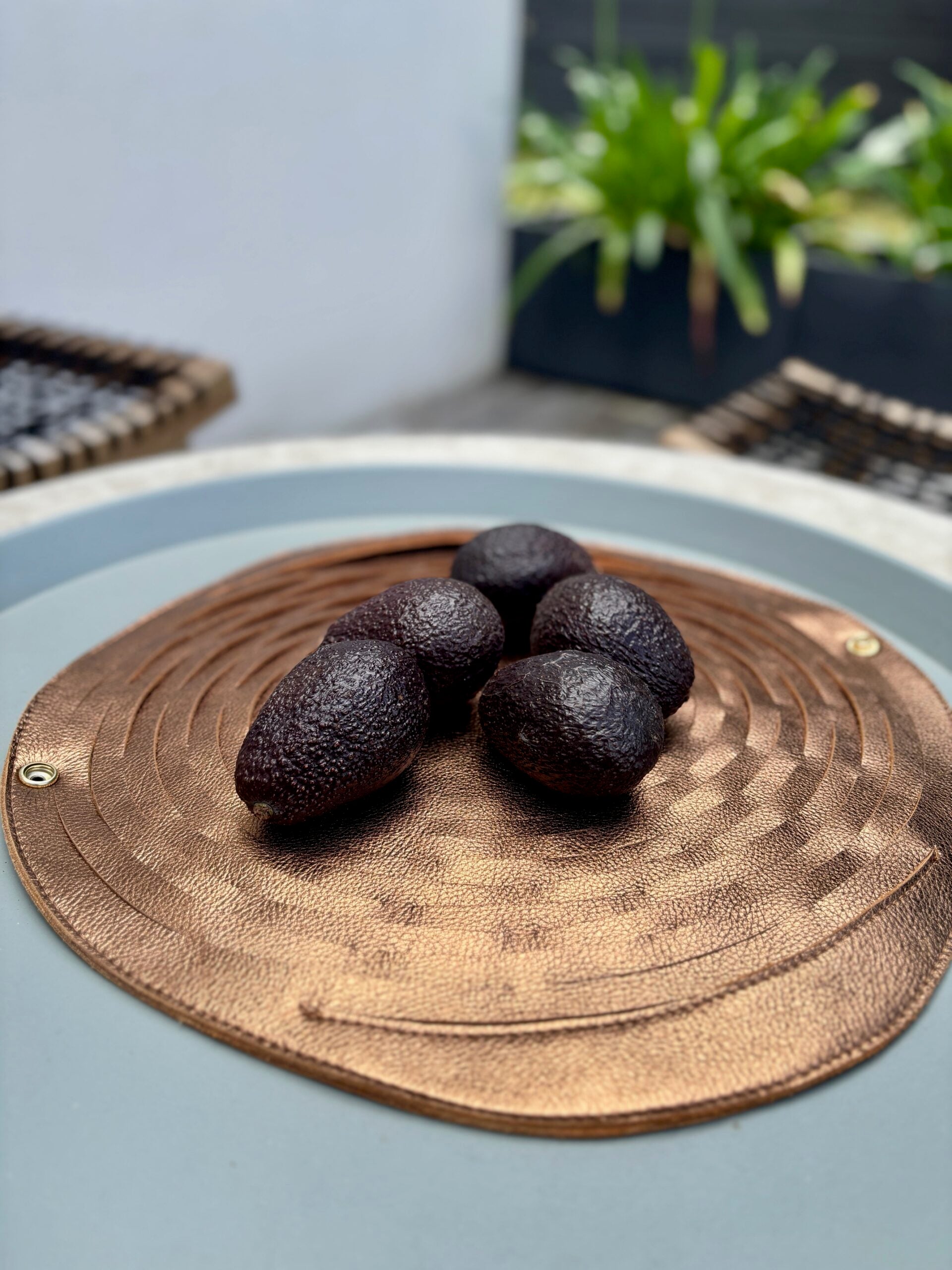 Die Zest Bag Braun und Kupfer