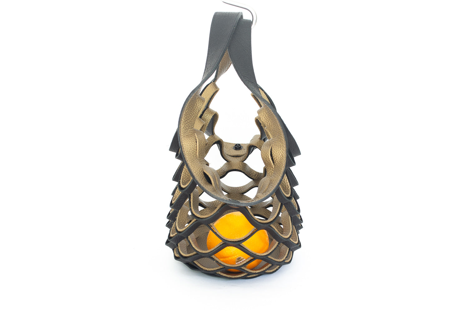 Die Zest Bag Schwarz und Bronze